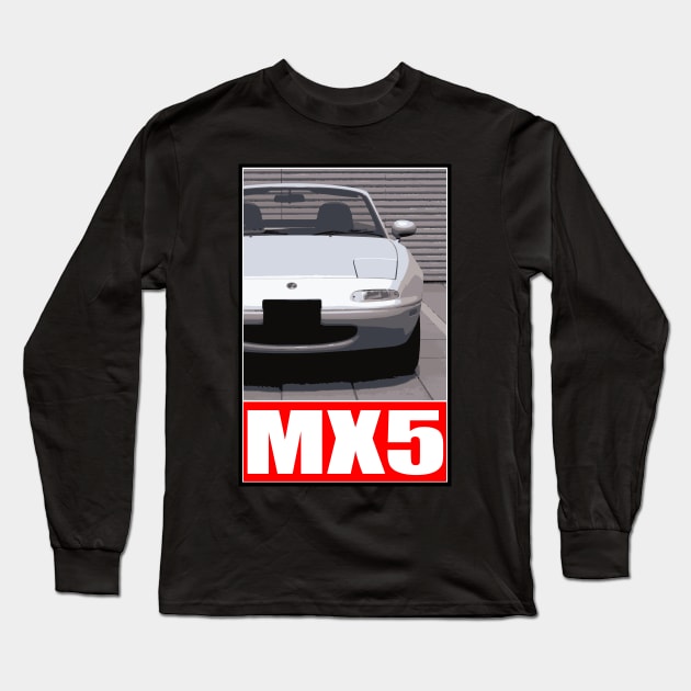 Mx5 Long Sleeve T-Shirt by 5thmonkey